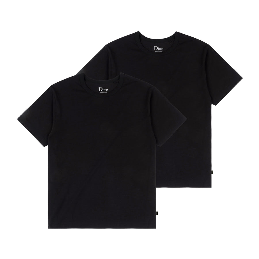 Dime T-Shirt Dime 2 Pack Black