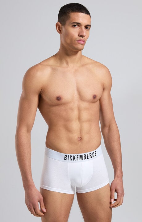dirk bikkembergs 2-pack men's boxer briefs with logo