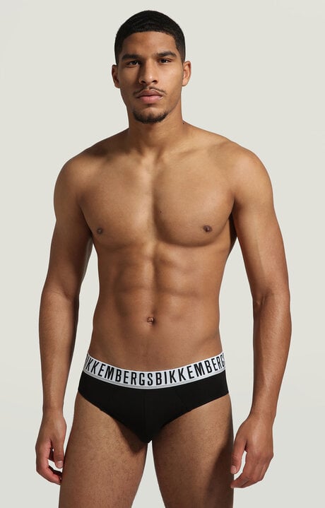 dirk bikkembergs 2-pack men's briefs in stretch cotton