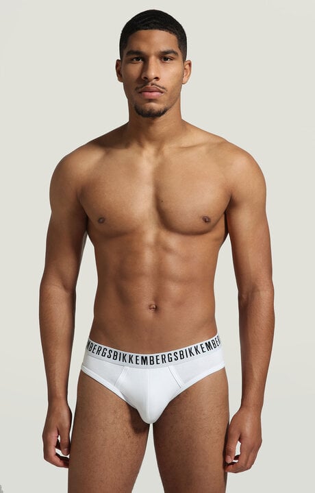 dirk bikkembergs 3-pack men's briefs in stretch cotton