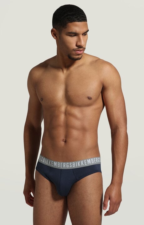 dirk bikkembergs 3-pack men's briefs in stretch cotton