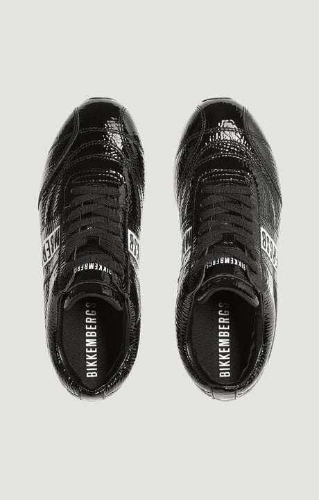 Dirk Bikkembergs Bahia Women's Sneakers In Patent Leather