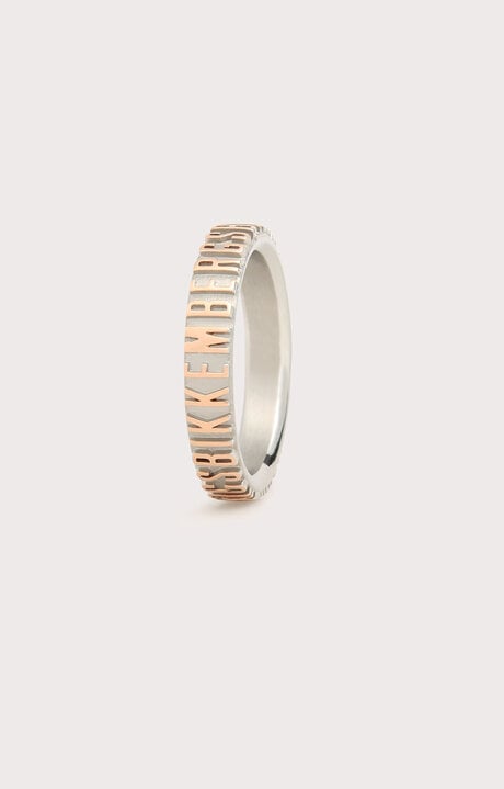 dirk bikkembergs Bikkembergs unisex ring with embossed lettering