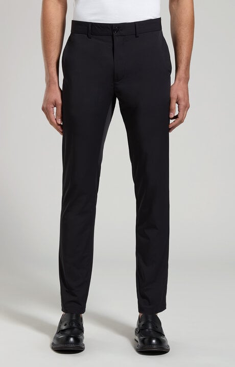 Dirk Bikkembergs Creaseless Men's Travel Pants - Slim Fit