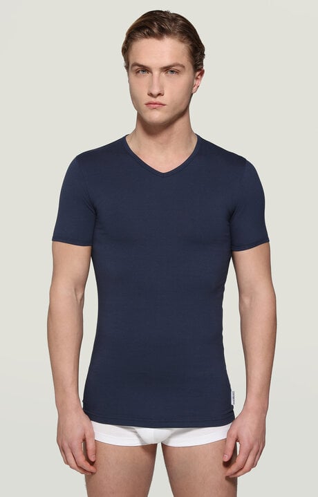 dirk bikkembergs 2-pack men's V-neck undershirt