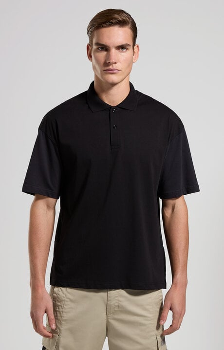 Dirk Bikkembergs Boxy Fit Men's Polo Shirt