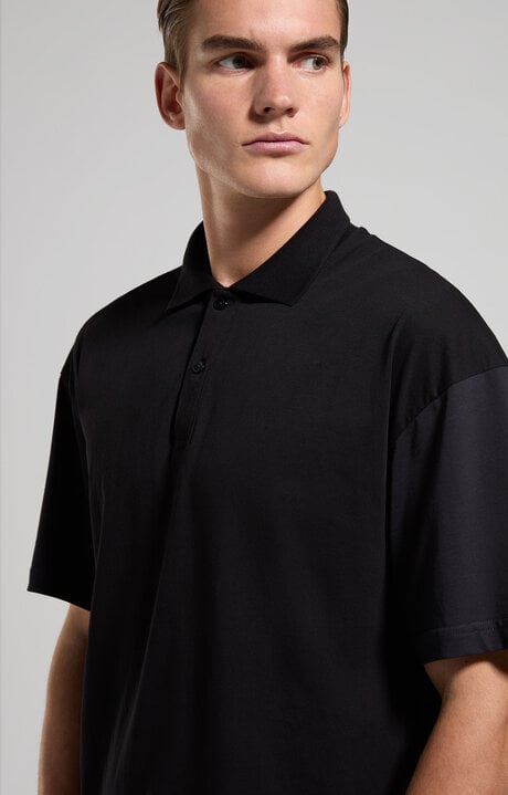 dirk bikkembergs Boxy fit men's polo shirt