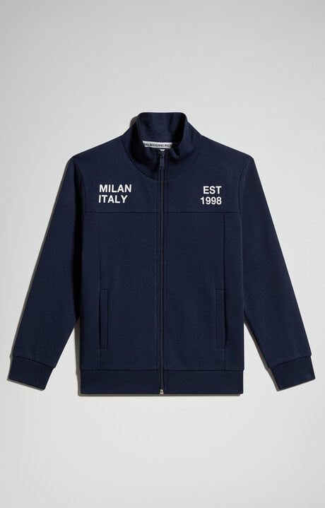 dirk bikkembergs Boy's jacket with zip