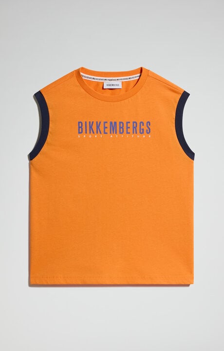 dirk bikkembergs Boy's sleeveless t-shirt