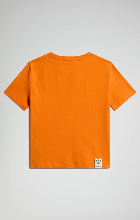 Dirk Bikkembergs Boy's T-shirt With Street Print