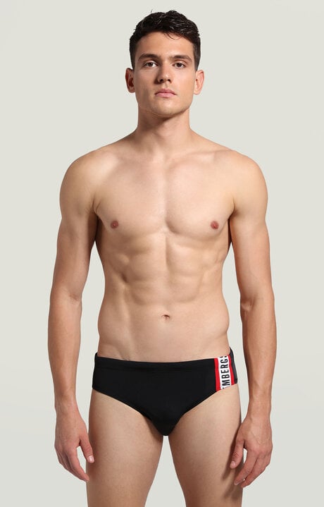 dirk bikkembergs Boys' swim briefs with tape