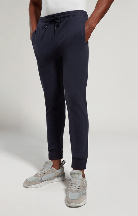 dirk bikkembergs Embroidered men's joggers