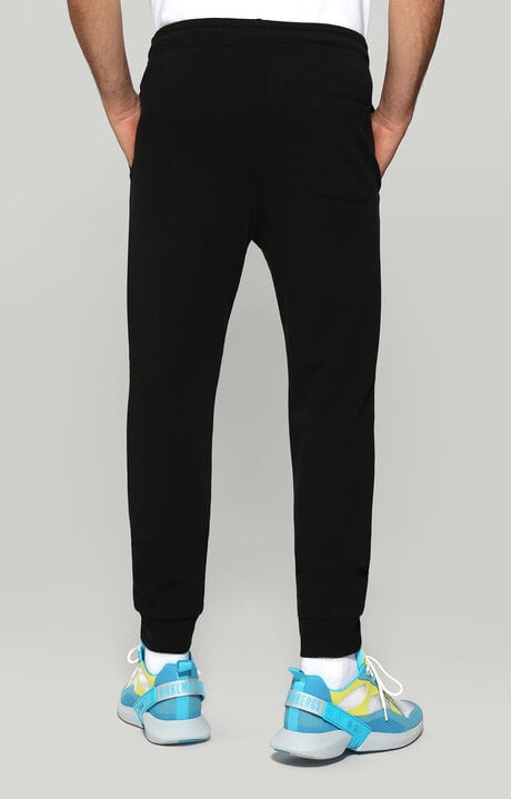 Dirk Bikkembergs Fleece Trousers With Tie-dye Tape