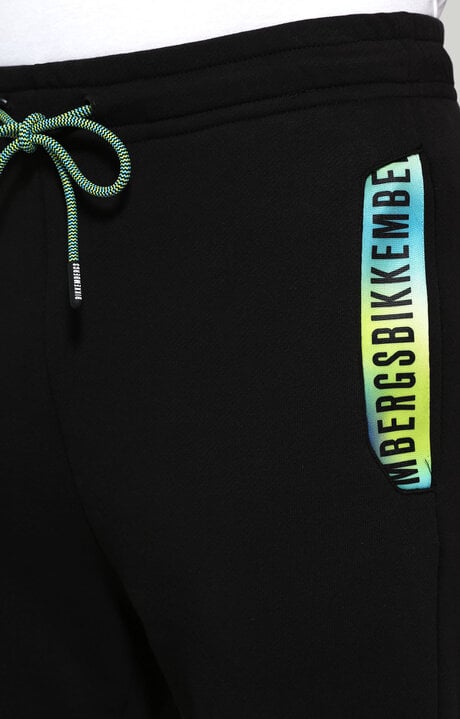 Dirk Bikkembergs Fleece Trousers With Tie-dye Tape