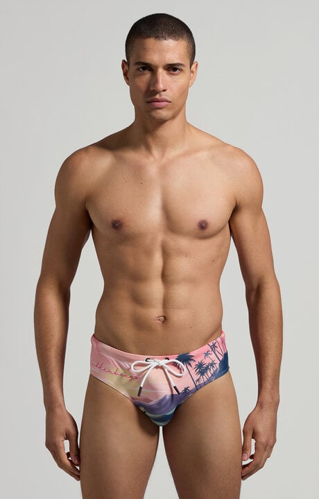 Dirk Bikkembergs Hakuna Print Men's Swim Briefs