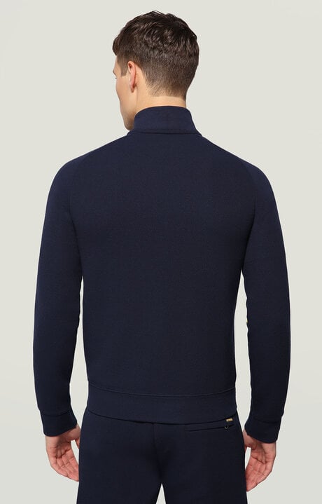 Dirk Bikkembergs Jacket With Contrast Logo Piping