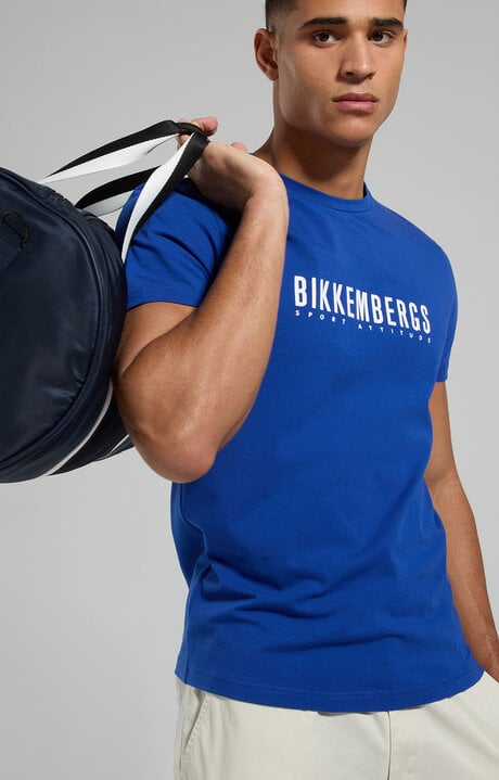 dirk bikkembergs Logo print men's T-shirt