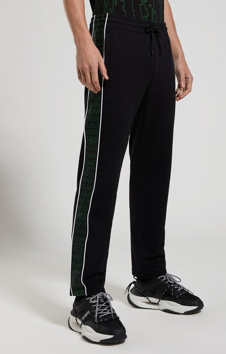 dirk bikkembergs Logo trim men's joggers