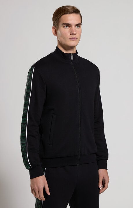 Dirk Bikkembergs Logo Trim Men's Sweatshirt