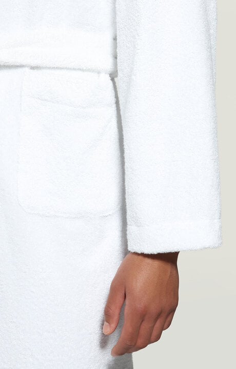 Dirk Bikkembergs Men's Bathrobe With Tape
