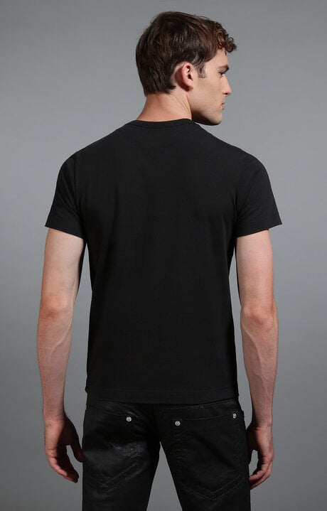 Dirk Bikkembergs Men's Black Cotton T-shirt