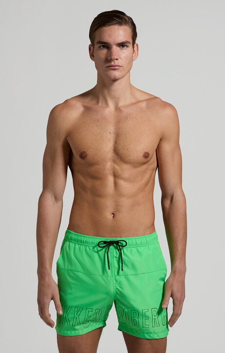 Dirk Bikkembergs Men's Boardshorts - Outline Logo