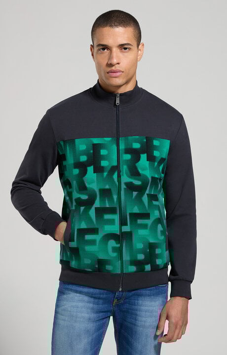 Dirk Bikkembergs Men's Camouflage Sweatshirt