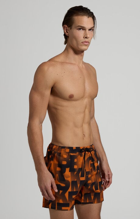 dirk bikkembergs Men's camouflage swim trunks