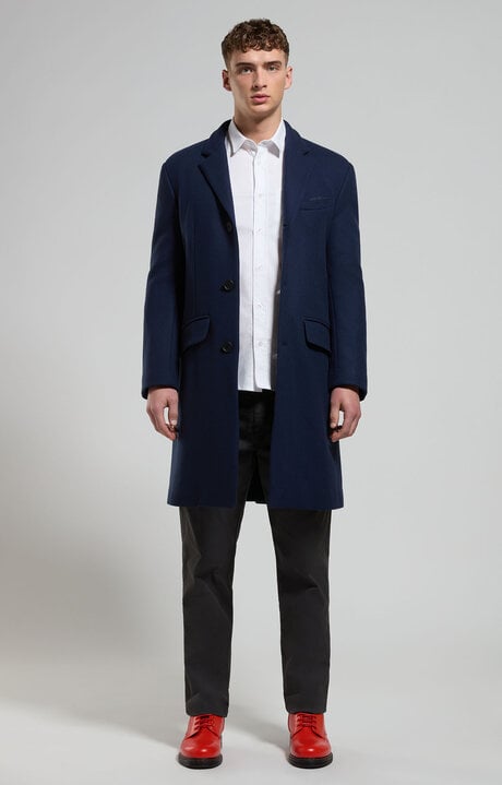 Dirk Bikkembergs Men's Coat With Chain Print