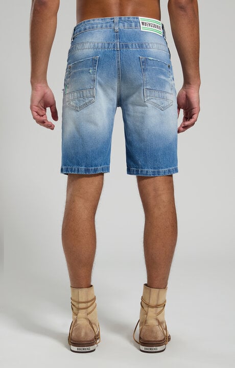 Dirk Bikkembergs Men's Denim Shorts