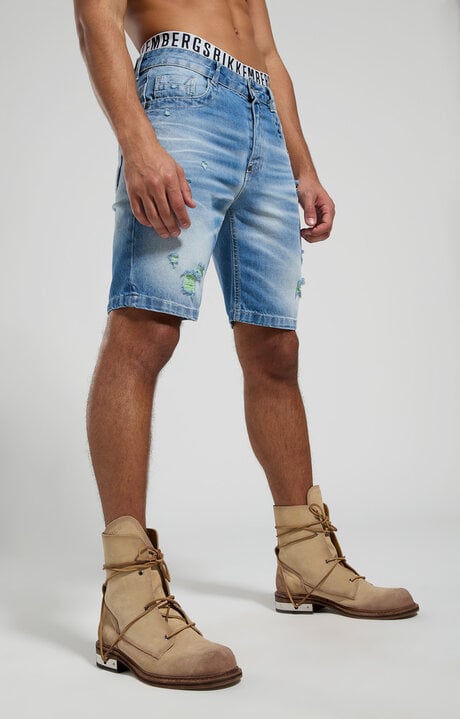 dirk bikkembergs Men's denim shorts