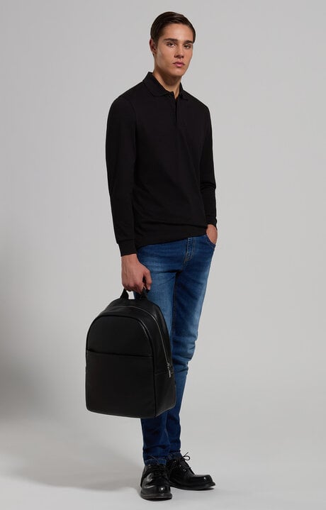 Dirk Bikkembergs Men's Embroidered Logo Polo Shirt