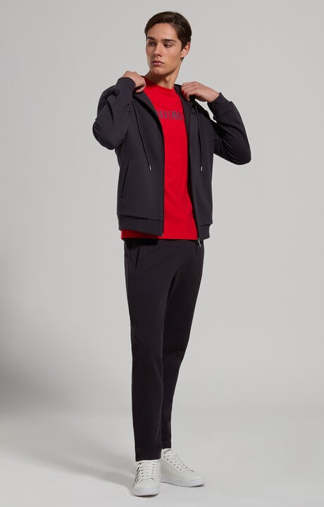 Dirk Bikkembergs Men's Embroidered Sweatshirt