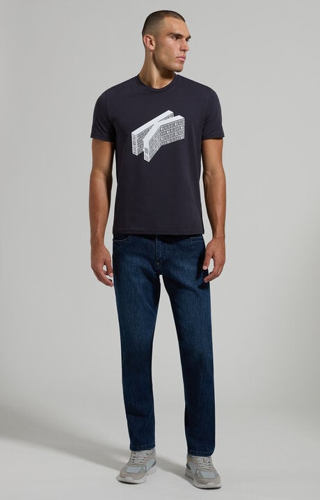 Dirk Bikkembergs Men's Faded Jeans