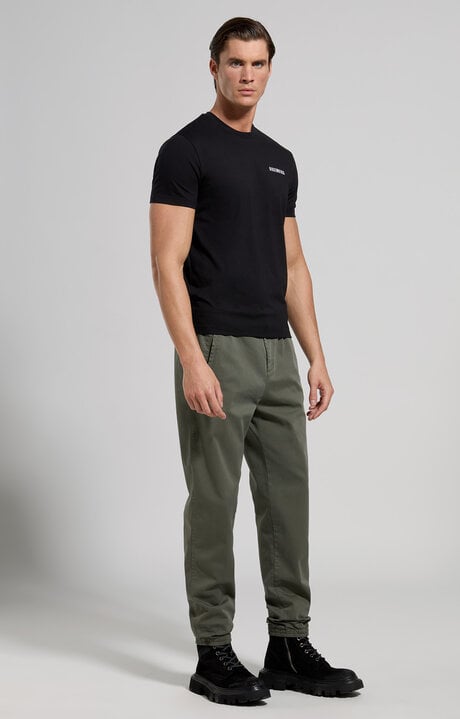 Dirk Bikkembergs Men's Gabardine Joggers
