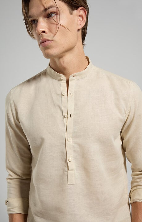 dirk bikkembergs Men's henley shirt