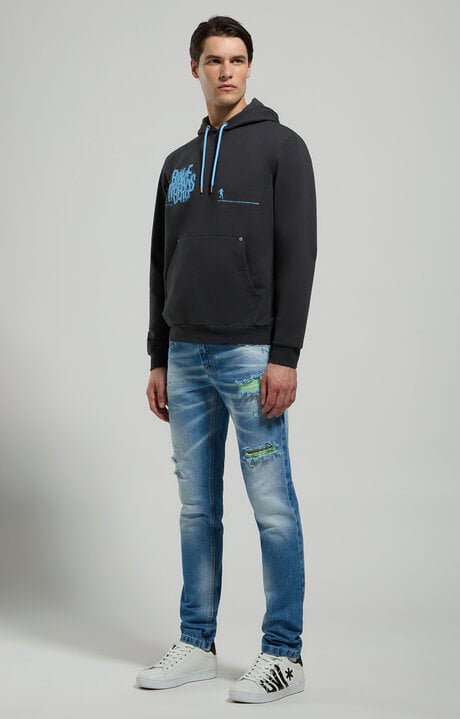 Dirk Bikkembergs Men's Hoodie Sweatshirt