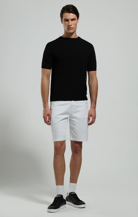 Dirk Bikkembergs Men's Jacquard Knit Pullover