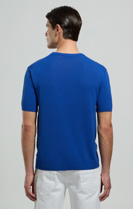 Dirk Bikkembergs Men's Jacquard Knit Pullover