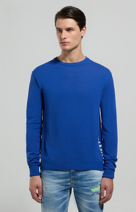 Dirk Bikkembergs Men's Jacquard Knit Pullover