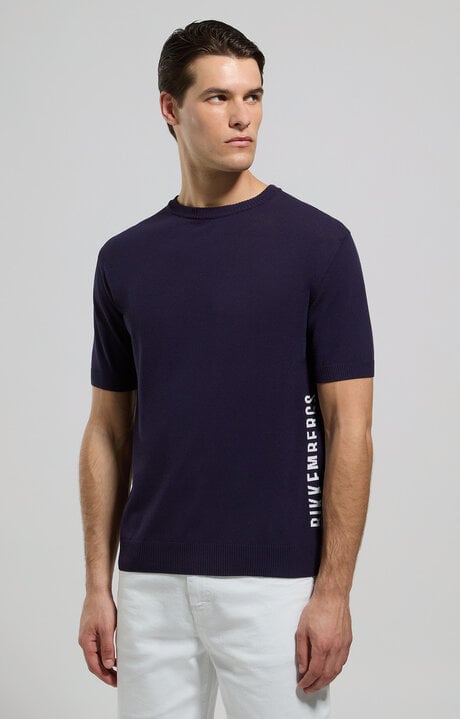 Dirk Bikkembergs Men's Jacquard Knit Pullover