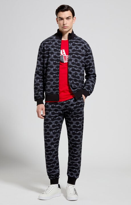 Dirk Bikkembergs Men's Joggers Pop Camouflage