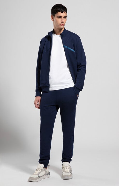 Dirk Bikkembergs Men's Joggers With Intarsia