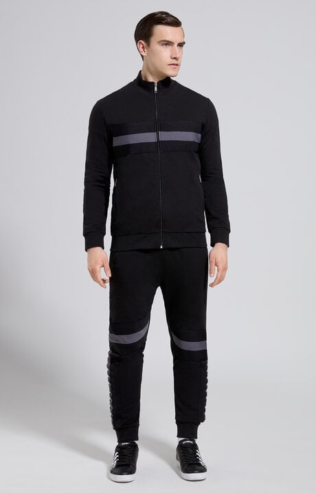 Dirk Bikkembergs Men's Joggers With Raised Logo