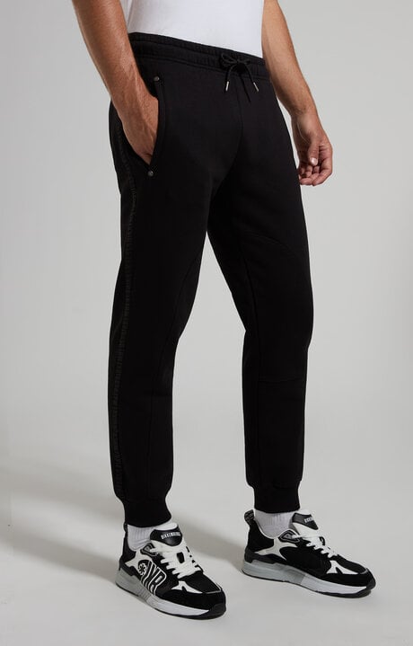 dirk bikkembergs Men's joggers with tape