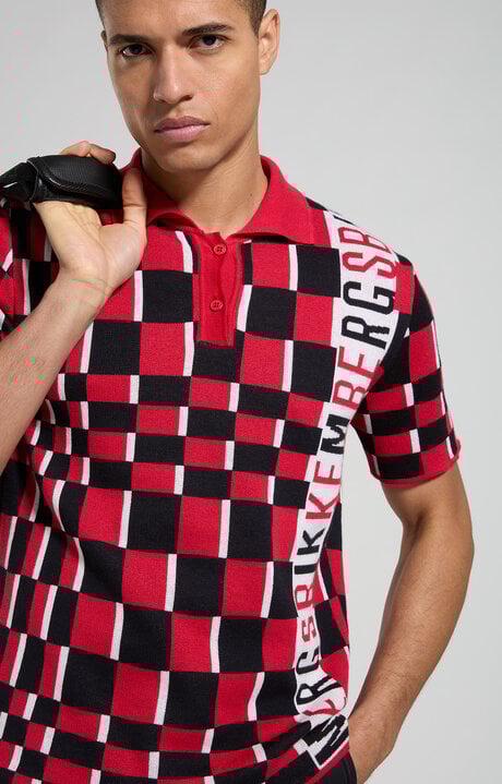 dirk bikkembergs Men's knit polo