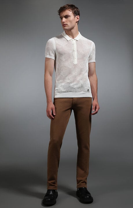 Dirk Bikkembergs Men's Knitted Polo Shirt