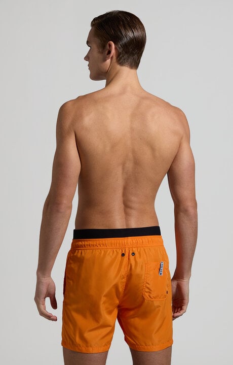 Dirk Bikkembergs Men's Layered Swim Trunks