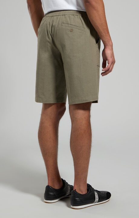 Dirk Bikkembergs Men's Linen Shorts