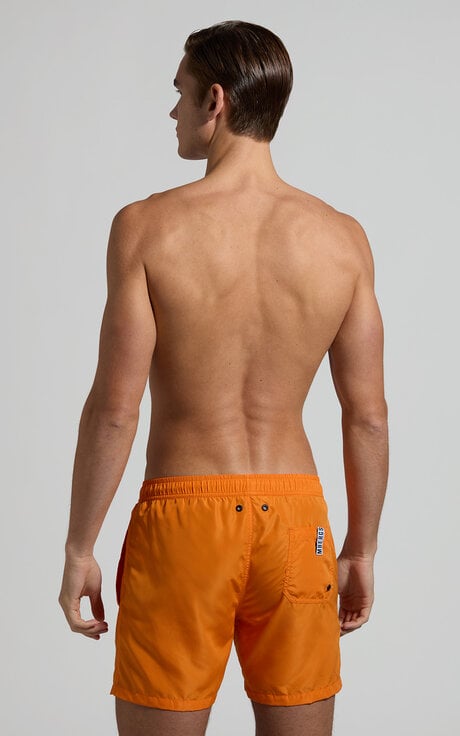 Dirk Bikkembergs Men's Logo Print Boardshorts